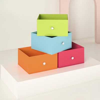 Elannie Avenue Nightstand With 2 Fabric Bins - Room & Joy - Image 4