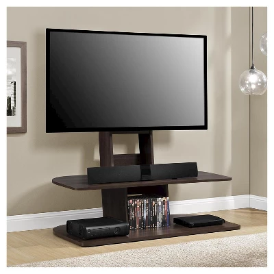 Solar TV Stand With Mount For TVs Up To 65" - Room & Joy - Image 4