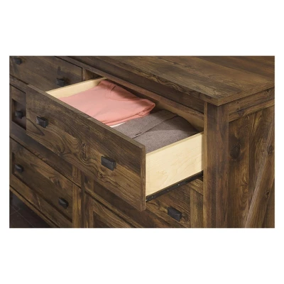 Brookside 4 Drawer Dresser Rustic - Room & Joy - Image 4