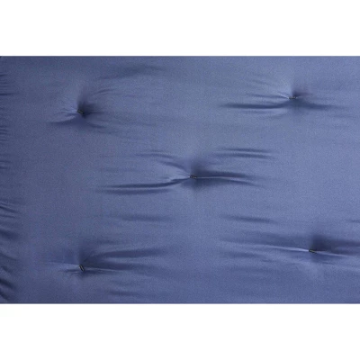 Full 8" Jayce Thermobonded High Density Polyester Fill Futon Mattress Blue - Room & Joy - Image 5