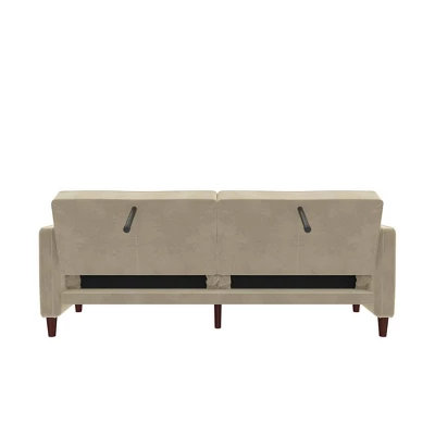Isabella Tufted Transitional Futon - Room & Joy - Image 17