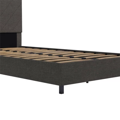 Yanis Upholstered Bed With USB - Room & Joy - Image 10