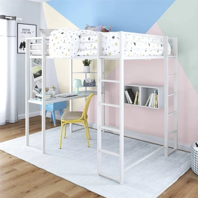Full Adele Loft Bed Off White - Room & Joy - Image 7