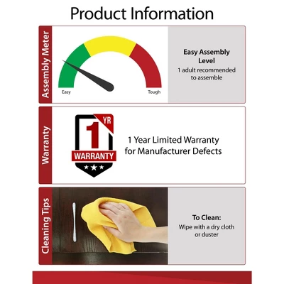 Durham 2 Door Storage Cabinet - Room & Joy - Image 8