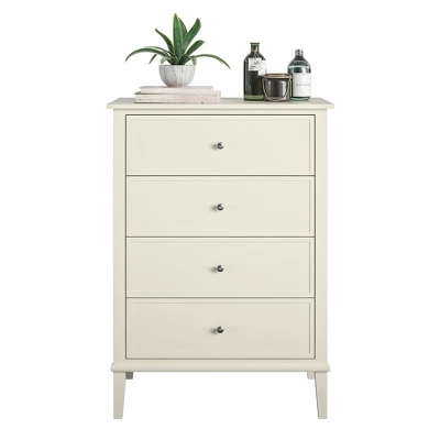 4 Drawer Durham Traditional Dresser White - Room & Joy - Image 2