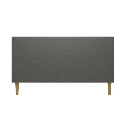 Queen Fabio Mid-Century Daybed Queen Gray Linen - Room & Joy - Image 6