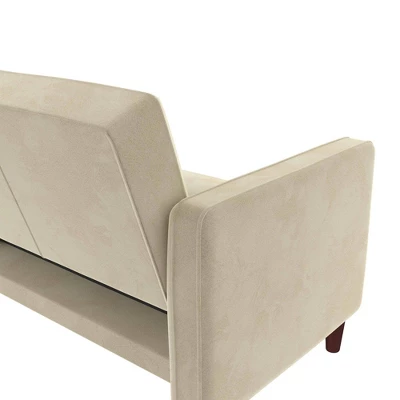 Isabella Tufted Transitional Futon - Room & Joy - Image 20