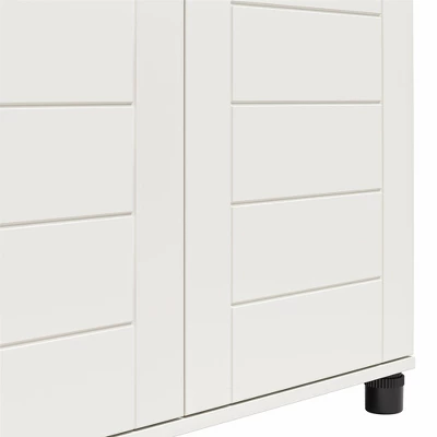 Portford 36" Wide 2 Door Shiplap Cabinet White - Room & Joy - Image 6