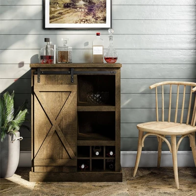 Marlette Bar Cabinet - Room & Joy