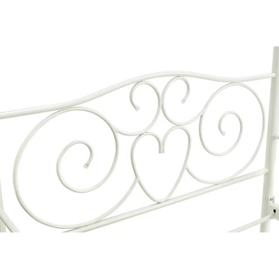 Twin Clara Metal Bed White - Room & Joy - Image 8
