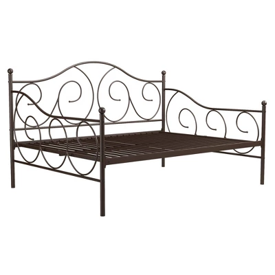Full Vanessa Metal Daybed Bronze - Room & Joy - Image 4