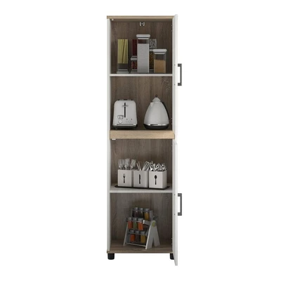 Canturbury Kitchen Pantry Cabinet White - Room & Joy - Image 4
