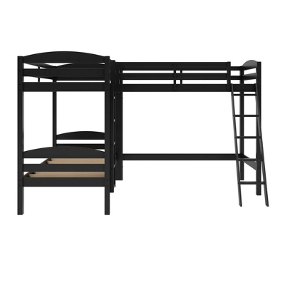 Twin Veronica Triple Wood Bunk Bed - Room & Joy - Image 3