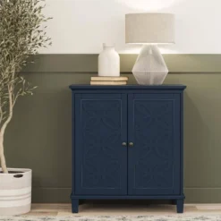 Catrin Double Door Accent Cabinet - Room & Joy