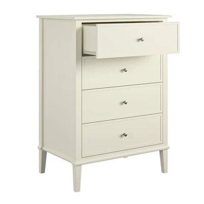 4 Drawer Durham Traditional Dresser White - Room & Joy - Image 5