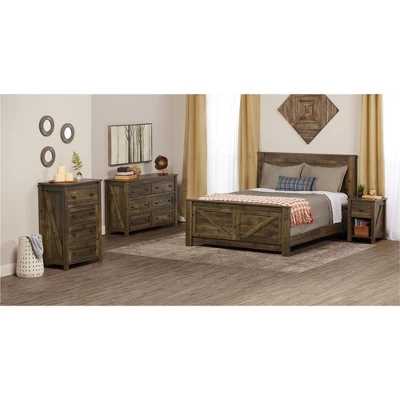 Brookside 4 Drawer Dresser Rustic - Room & Joy - Image 5