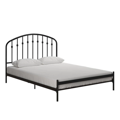 Remi Metal Platform Bed Frame Black - Room & Joy - Image 12