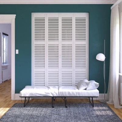 Twin 5" Mattress With Folding Metal Guest Bed - Room & Joy - Image 8