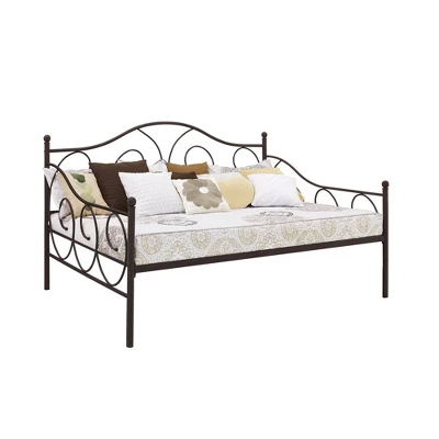 Full Vanessa Metal Daybed Bronze - Room & Joy - Image 2