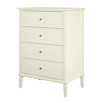 4 Drawer Durham Traditional Dresser White - Room & Joy - Image 3