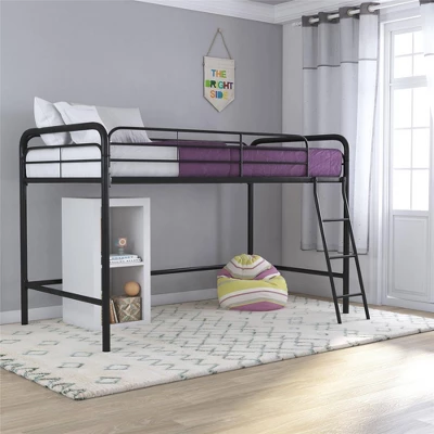 Adeline Junior Metal Loft Bed Black - Room & Joy - Image 4
