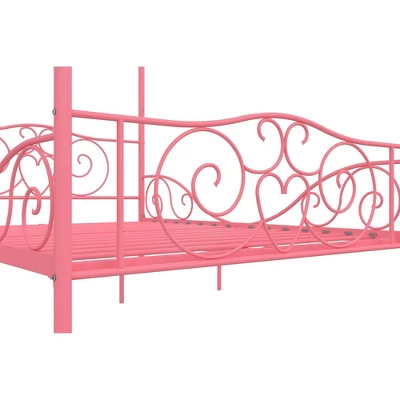 Full Clara Metal Bed Pink - Room & Joy - Image 7