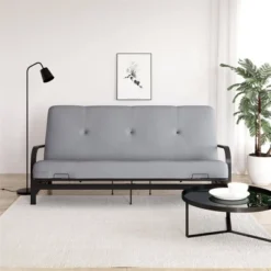 Full Jayce 6" Thermobonded High Density Poly Fill Futon Mattress - Room & Joy