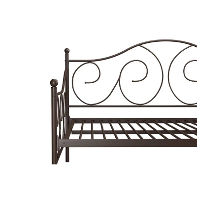 Full Vanessa Metal Daybed Bronze - Room & Joy - Image 8