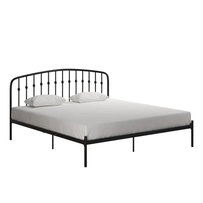 Remi Metal Platform Bed Frame Black - Room & Joy - Image 17