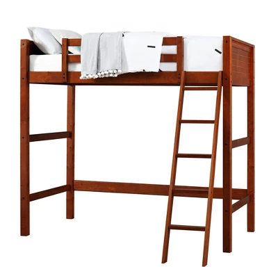 Twin Houston Kids' Wooden Loft Bed With Ladder - Room & Joy - Image 10