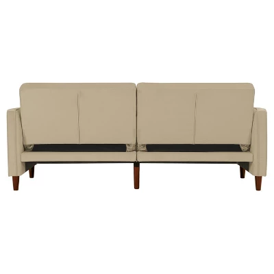 Isabella Tufted Transitional Futon - Room & Joy - Image 3