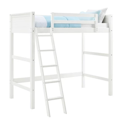 Twin Houston Kids' Wooden Loft Bed With Ladder - Room & Joy - Image 11