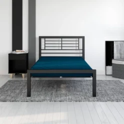 6" Twin Alex Quilted Thermobonded Mattress With Removable Cover - Room & Joy