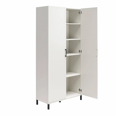 36" Vario 2 Door Wide Storage Cabinet White - Room & Joy - Image 4
