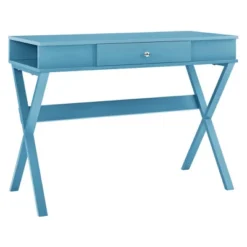 Avena Wood Writing Desk With Drawers - Room & Joy