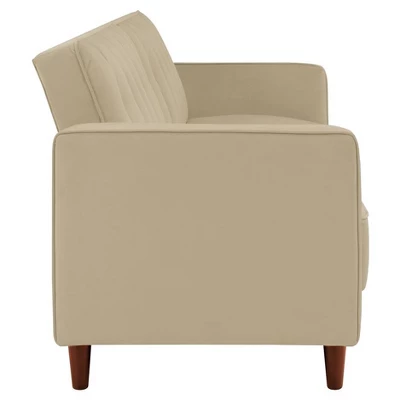 Isabella Tufted Transitional Futon - Room & Joy