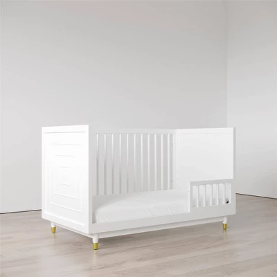 Room & Joy Rory Toddler Rail With Spindles - White - Image 3