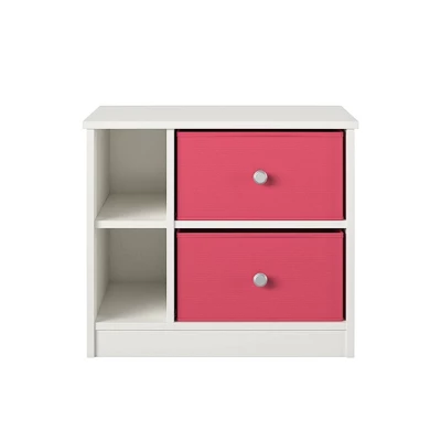 Elannie Avenue Nightstand With 2 Fabric Bins - Room & Joy - Image 9