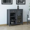 Cardensa Bar Cabinet Black - Room & Joy
