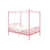 Full Clara Metal Bed Pink - Room & Joy