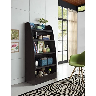 Kids' Dixie 4 Shelf Bookcase Espresso - Room & Joy
