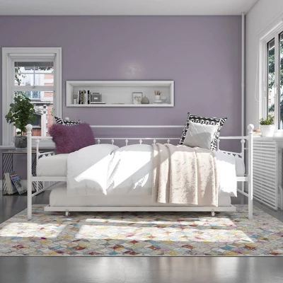 Milan Queen Daybed And Full Trundle Set White - Room & Joy - Image 4