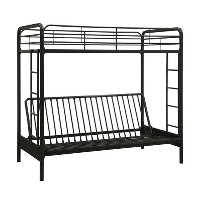 Twin Over Futon Leonora Metal Bunk Bed - Room & Joy - Image 5