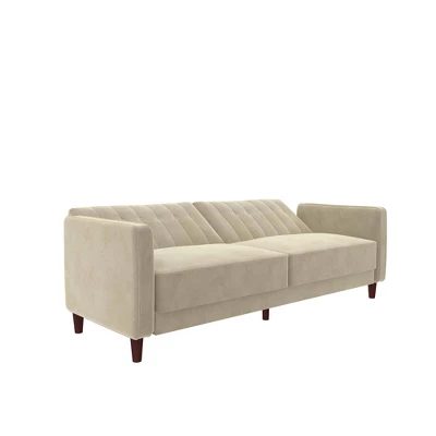 Isabella Tufted Transitional Futon - Room & Joy - Image 14