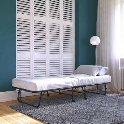 Twin 5" Mattress With Folding Metal Guest Bed - Room & Joy - Image 9